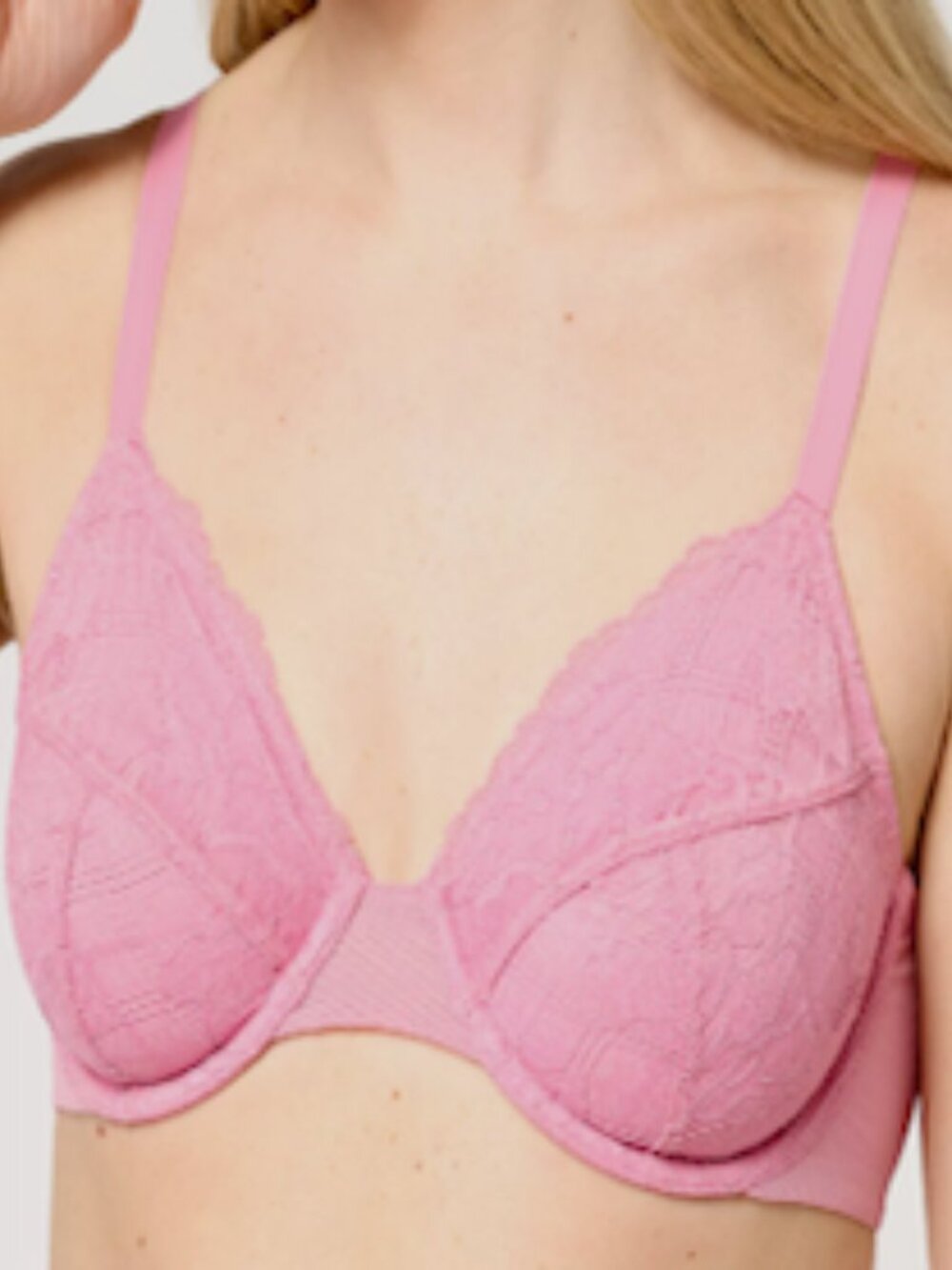 All Worthy Lace Unlined Underwire Bra